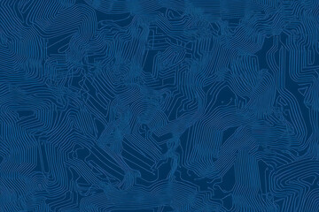 Poster - Futuristic vector illustration of a blue circuit board with intricate digital tech elements, perfect for advanced technology backgrounds.	
