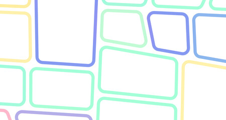 Aufkleber - Color Blend Rainbow Trendy Low Poly BG Design - Divider 3d