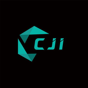 CJI creative minimalist letter logo. CJI unique vector initials alphabet letter logo design