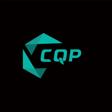 CQP creative minimalist letter logo. CQP unique vector initials alphabet letter logo design
