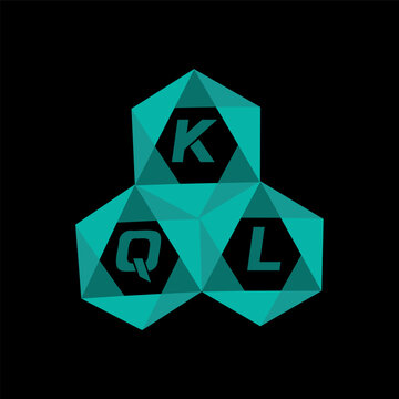 KQL creative minimalist letter logo. KQL unique vector initials alphabet letter logo design