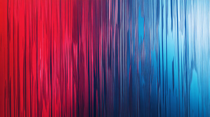 Poster - Vibrant vertical lines seamlessly blend to create a dynamic abstract composition with a gradient effect