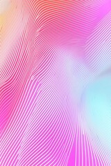 Fototapete - Dynamic abstract waves digital art colorful design modern aesthetic vibrant environment visual concept for creativity