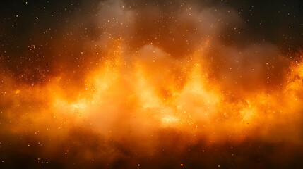 Sticker - Fiery Abstract Background Image