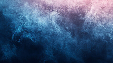 Poster - Abstract background with wispy smoke-like texture in a gradient from blue to pink