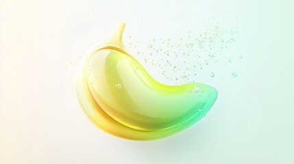 Poster - A stylized, colorful representation of a stomach, symbolizing digestion and health.