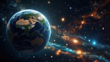 Wall Mural - earth from space