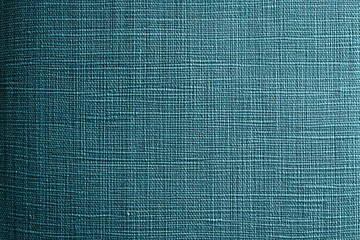 Poster - A textured teal fabric background with a subtle woven pattern.