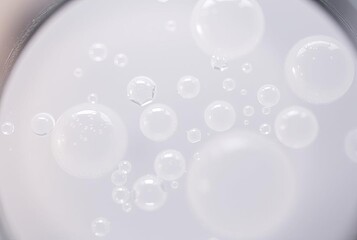 Wall Mural - Gentle Gases A close up of gases in a container photographed wit