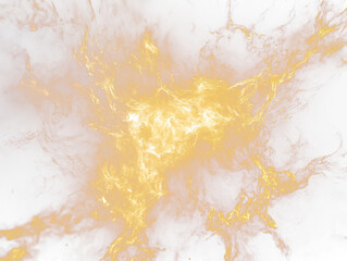 Poster - Abstract fiery inferno, burning bright orange and yellow flames against a dark Transparent Background.