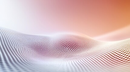 Poster - Mesmerizing Abstract Digital Background in Soft Colors with Wavy Patterns and Intricate Textures for Creative Projects