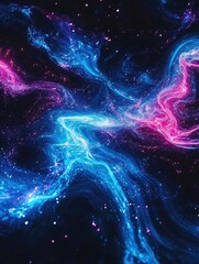 Wall Mural - Galaxy with stars