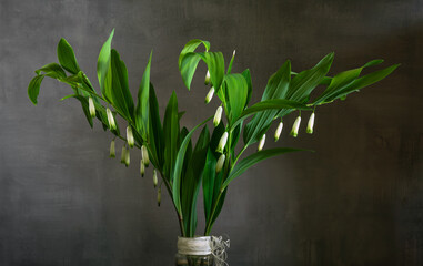 Wall Mural - A small bouquet of meadow flowers.