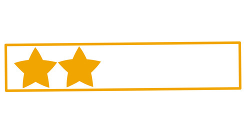 Wall Mural - golden stars on transparent background