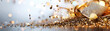 © Watcharaporn - Sparkling celebration festive occasion holiday decor indoor setting close-up view joyful atmosphere for memorable moments