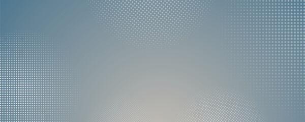 Poster - Abstract blue background. Minimal halftone and white background. Vector illustrator white halftone pattern background.