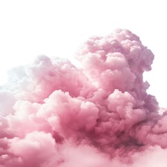 Poster - Pink cloudscape forming a stunning and colorful abstract design