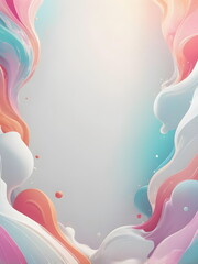 Wall Mural - abstract colorful background