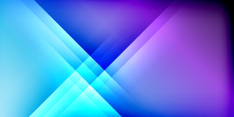 Poster - Bright lines background. Gradient geometric template wallpaper