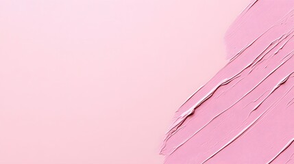 Poster - A smooth, textured pink paint surface, showcasing artistic application and color gradient.