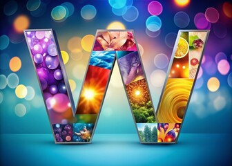 Poster - Creative Letter W Logo Design with Unique Combinations Showcasing Modern Aesthetics and Professional Appeal for Branding and Marketing Purposes