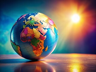 Poster - Explore the World with a Globe Symbol – A Visual Representation of Global Connectivity and Exploration for Web Use and Digital Content
