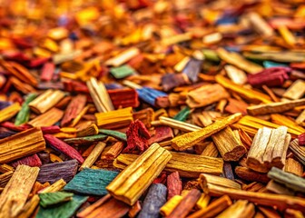 Poster - Hardboard Texture Background Featuring Wood Chip Patterns for High-Quality Stock Photography Use in Design, Crafts, and Interior Visuals