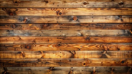 Aufkleber - Rustic Wooden Planks with Knots and Grain Patterns, Ideal for Backgrounds or Textures