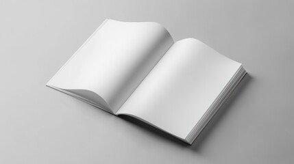 Poster - a grey backdrop: one open, displaying its interior