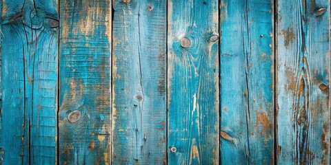 Poster - Rustic Blue Painted Wood Texture Background for Minimalist Photography, Perfect for Interior Design, Branding, and Creative Projects