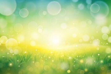 Poster - Soft Light Green Yellow White Gradient Background with Smooth Noise Texture for Blurry Backdrop Design and Copy Space Ideal for Creative Projects and Visual Storytelling
