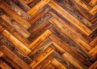 Poster - Stunning Aerial View of Brown Wooden Textured Flooring Captured with Drone Photography for Interior Design and Home Decor Inspiration