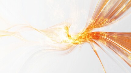 Poster - featuring dynamic lines and radiant bursts of light that convey movement and vibrancy.