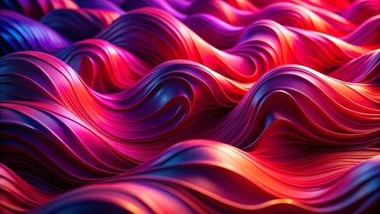Poster - Vibrant Red and Purple Abstract Background for Design Projects, Ideal for Web Development, Print Media, and Creative Artwork, Capturing Depth and Texture for Stunning Visuals