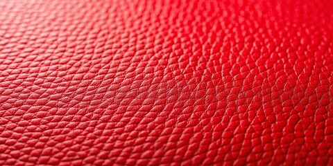 Poster - Vibrant Red Texture Surface Background of Synthetic PVC with a Rough Pattern Ideal for Minimalist Photography and Design Projects