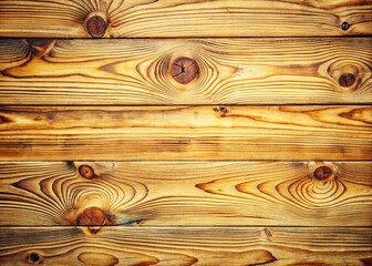 Poster - Vintage Style Close-Up of Natural Grain Patterns on Light Wood Planks for Rustic Interior Design Backgrounds