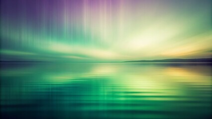 Poster - Vintage Style Photography of a Green Violet Smooth Minimal Gradient Abstract Background with Elegant Motion, Perfect for Vertical Looped Video Animation and Digital Art Projects