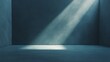 © Aisha - blue empty grunge background with spotlight