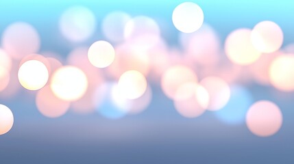 Poster - Softly Radiant Digital Bokeh Background Ideal for Creative Projects and Artistic Designs