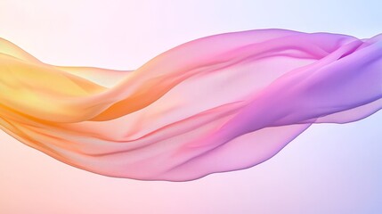 Poster - Smooth Abstract Swirl Design with Radiant Colors Perfect for Digital Backgrounds and Creative Projects