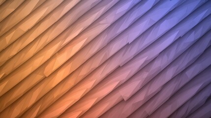 Poster - Colorful Abstract Geometric Arrangement with Smooth Waves and Textured Layers in Vibrant Shades of Blue and Orange