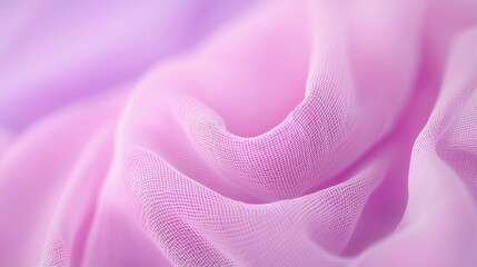 Poster - Soft Pink Gradient Mesh Fabric Featuring Intricate Digital Pixel Texture in Gentle Blending Hues for Artistic Backgrounds