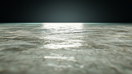 Poster - Cool Icy Background with Pixelated Texture and Digital Aesthetic for Creative Projects