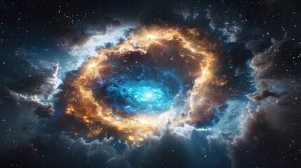 Poster - Exploring distant galaxies space telescope observations deep space astrophysics cosmic wonders astronomical research
