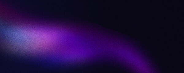 Wall Mural - Dark wave blue pink abstract grainy background