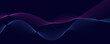 © VectorStockStuff - Abstract technology background with flowing lines. Dynamic waves. Vector illustration.