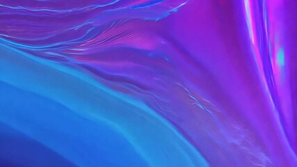 Wall Mural - abstract purple and blue iridescent fabric texture