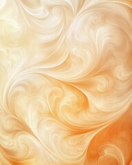 Poster - An elegant, abstract swirl design in warm golden tones, perfect for backgrounds, wallpapers, or artistic projects. Smooth flowing patterns create harmony.