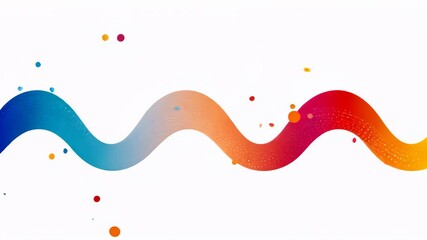 Wall Mural - abstract background with waves and snowflakes, featuring blue sea waves, floral patterns.