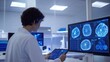 © TopMedia - Scientist Analyzing Data in Modern Laboratory